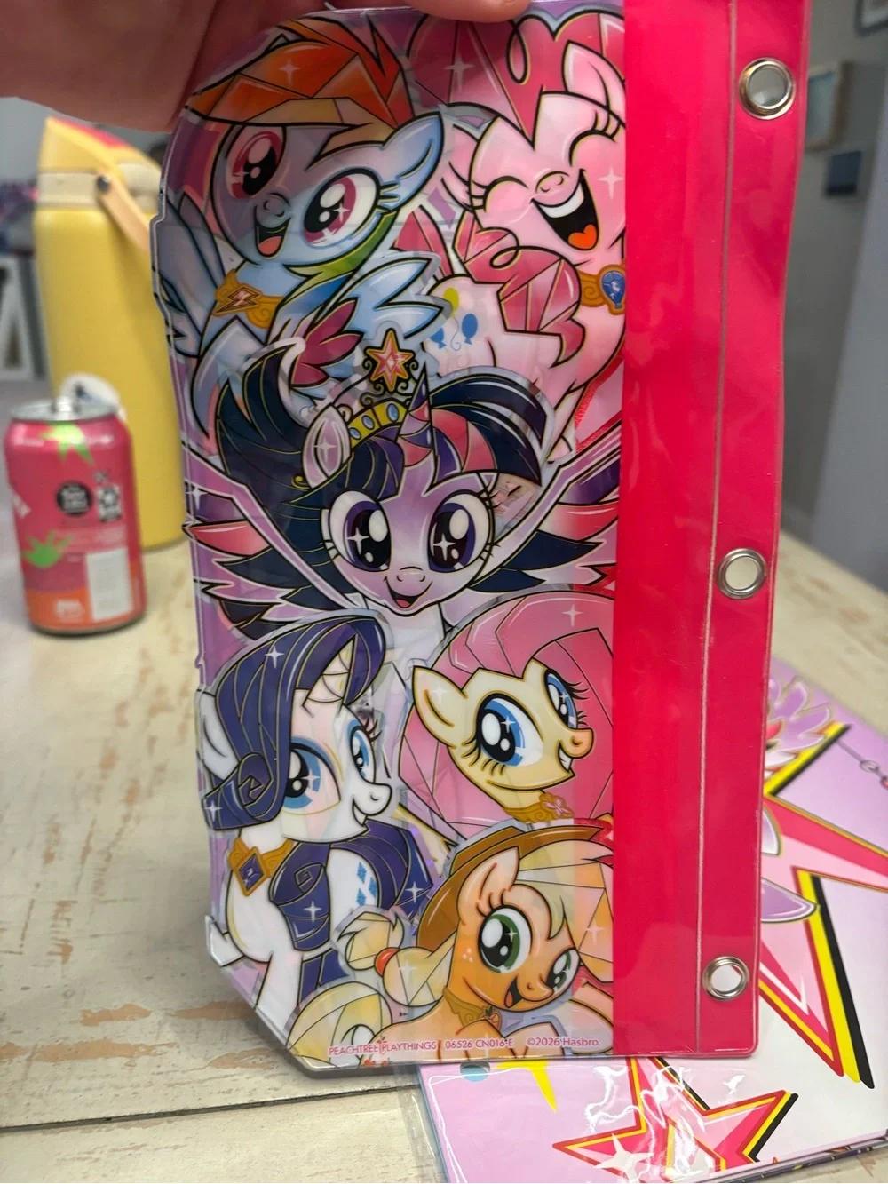 🌈 My Little Pony Folder (2) & Pencil Pouch School Set NWT
